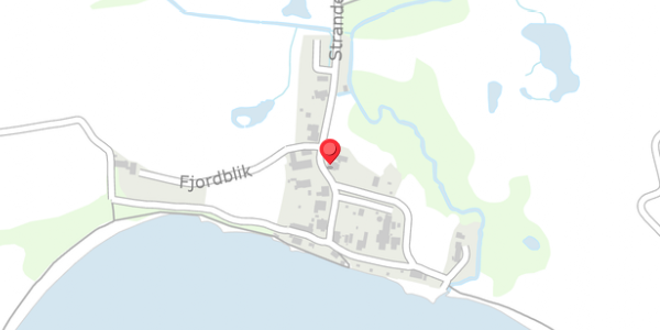Trafikstøjkort på Stranderød 1, 6300 Gråsten