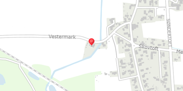 Trafikstøjkort på Vestermark 5, 6300 Gråsten