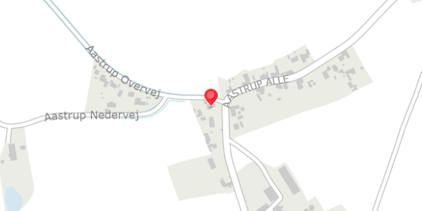 Trafikstøjkort på Aastrup Overvej 1, . , 6100 Haderslev