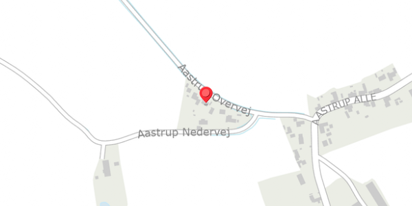 Trafikstøjkort på Aastrup Overvej 11, . , 6100 Haderslev