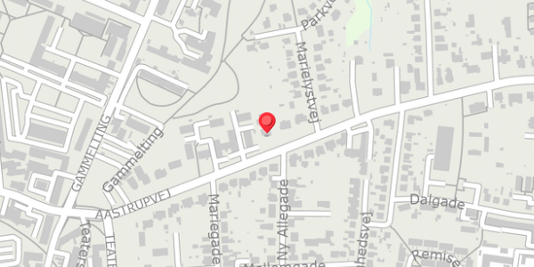 Trafikstøjkort på Aastrupvej 15, . , 6100 Haderslev