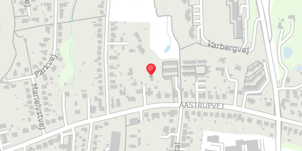 Trafikstøjkort på Aastrupvej 41B, . , 6100 Haderslev
