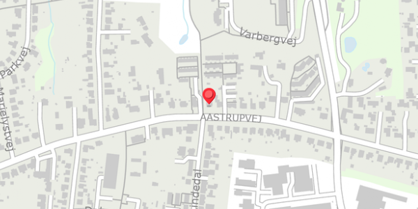 Trafikstøjkort på Aastrupvej 49, 6100 Haderslev
