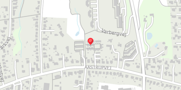 Trafikstøjkort på Aastrupvej 53E, . , 6100 Haderslev