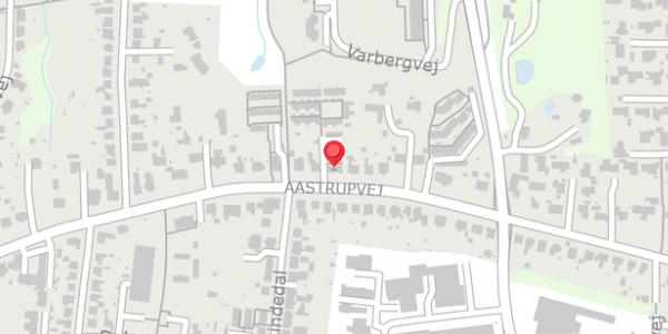 Trafikstøjkort på Aastrupvej 53X, 6100 Haderslev