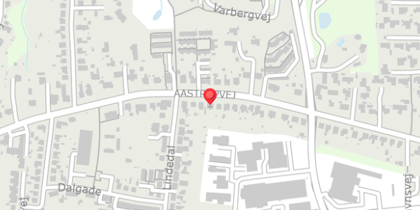 Trafikstøjkort på Aastrupvej 60, 6100 Haderslev