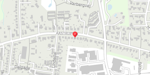 Trafikstøjkort på Aastrupvej 64, 6100 Haderslev