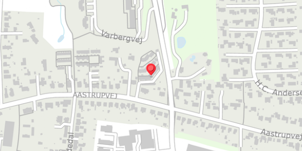 Trafikstøjkort på Aastrupvej 65D, 6100 Haderslev