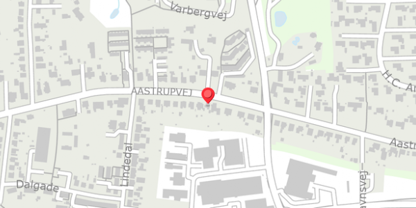 Trafikstøjkort på Aastrupvej 70, . , 6100 Haderslev
