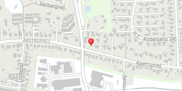 Trafikstøjkort på Aastrupvej 73, 6100 Haderslev