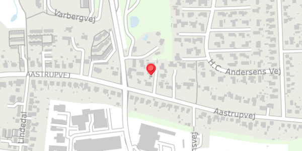 Trafikstøjkort på Aastrupvej 77, . , 6100 Haderslev