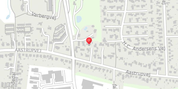 Trafikstøjkort på Aastrupvej 77A, . , 6100 Haderslev