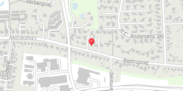 Trafikstøjkort på Aastrupvej 79, 6100 Haderslev