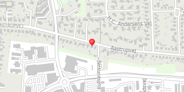Trafikstøjkort på Aastrupvej 94, 6100 Haderslev