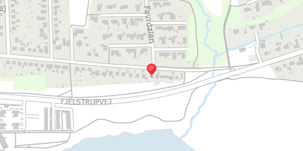 Trafikstøjkort på Aastrupvej 162, . , 6100 Haderslev