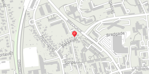 Trafikstøjkort på Bakkevej 15, . , 6100 Haderslev
