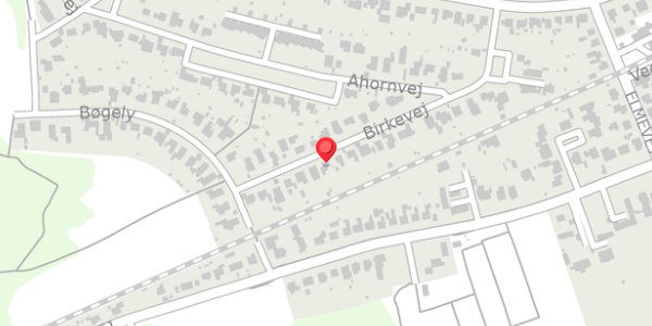 Trafikstøjkort på Birkevej 31, . , 6100 Haderslev