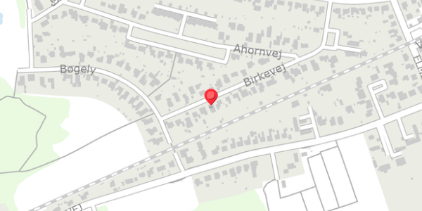 Trafikstøjkort på Birkevej 33, . , 6100 Haderslev