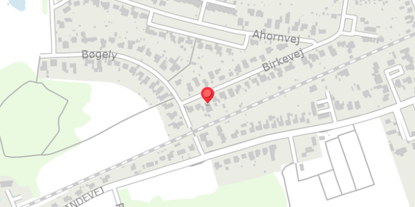 Trafikstøjkort på Birkevej 39, 6100 Haderslev