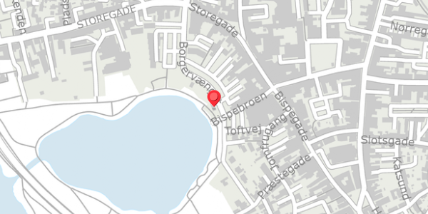 Trafikstøjkort på Borgervænget 1, 6100 Haderslev