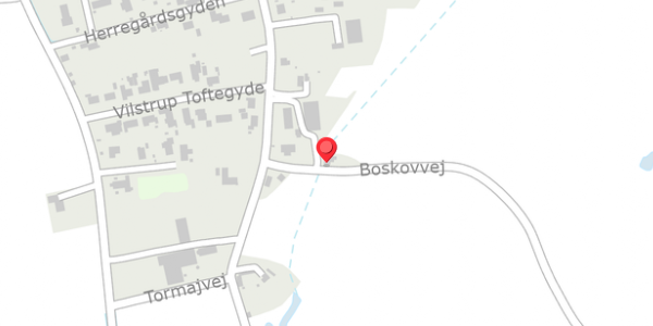Trafikstøjkort på Boskovvej 60, . , 6100 Haderslev