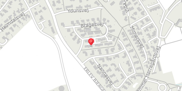 Trafikstøjkort på Bragesvej 49, . , 6100 Haderslev