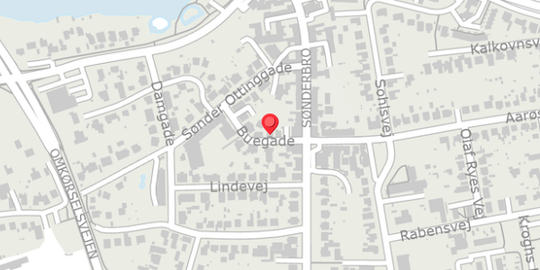 Trafikstøjkort på Buegade 4, . , 6100 Haderslev