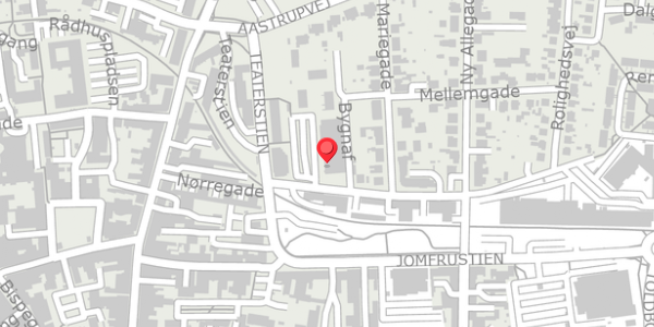 Trafikstøjkort på Bygnaf 9A, . , 6100 Haderslev