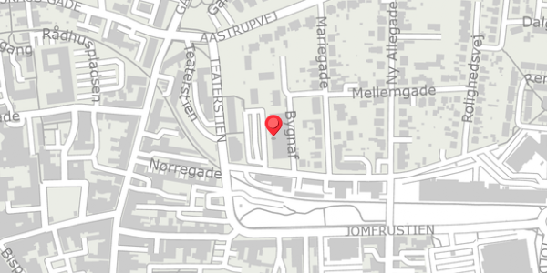 Trafikstøjkort på Bygnaf 9B, . , 6100 Haderslev