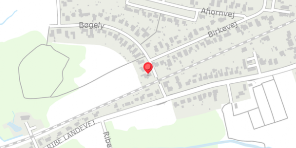 Trafikstøjkort på Bøgely 1, . , 6100 Haderslev