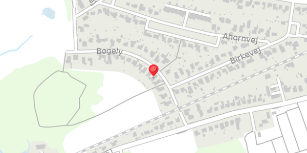 Trafikstøjkort på Bøgely 9, 6100 Haderslev