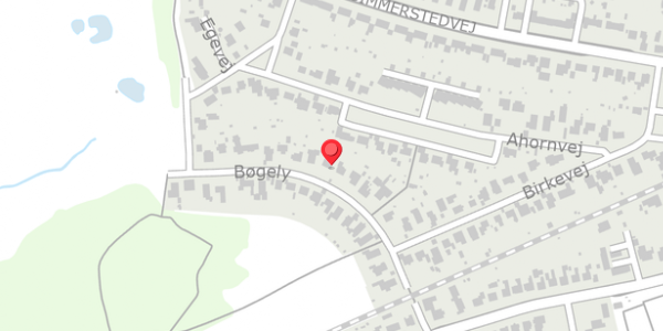 Trafikstøjkort på Bøgely 10, . , 6100 Haderslev