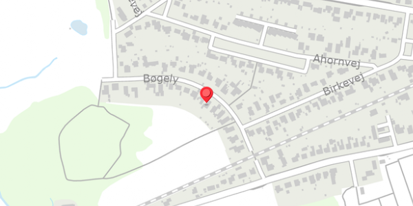 Trafikstøjkort på Bøgely 13, 6100 Haderslev