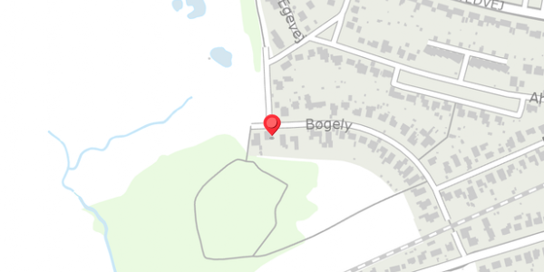Trafikstøjkort på Bøgely 33, . , 6100 Haderslev