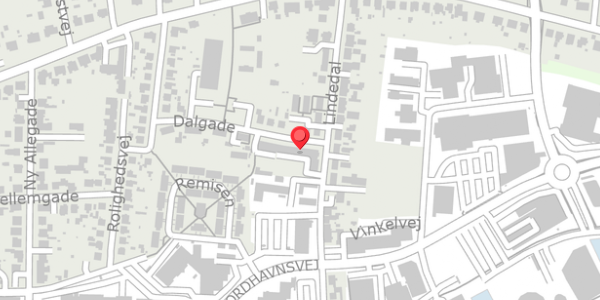 Trafikstøjkort på Dalgade 16, st. th, 6100 Haderslev