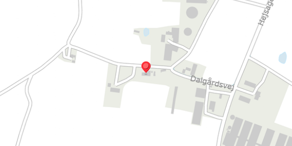 Trafikstøjkort på Dalgårdsvej 37, 6100 Haderslev