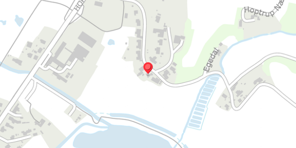 Trafikstøjkort på Egedal 14, . , 6100 Haderslev