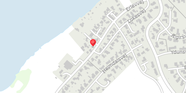 Trafikstøjkort på Erlevvej 88, 6100 Haderslev