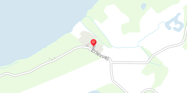 Trafikstøjkort på Erlevvej 196, 6100 Haderslev