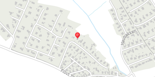 Trafikstøjkort på Flovt Strand 3, . , 6100 Haderslev