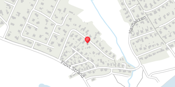 Trafikstøjkort på Flovt Strand 22, . , 6100 Haderslev