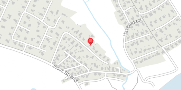 Trafikstøjkort på Flovt Strand 23, . , 6100 Haderslev