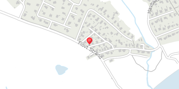 Trafikstøjkort på Flovt Strand 43, . , 6100 Haderslev