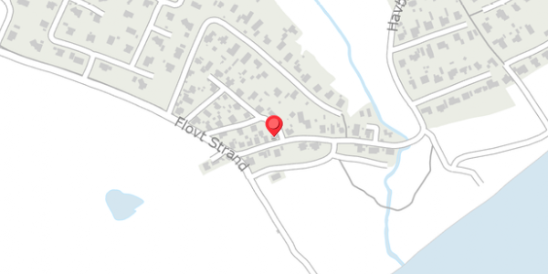 Trafikstøjkort på Flovt Strand 59, . , 6100 Haderslev