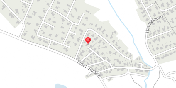 Trafikstøjkort på Flovt Strand 67, . , 6100 Haderslev