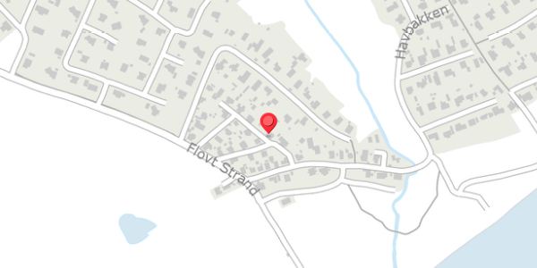Trafikstøjkort på Flovt Strand 77, . , 6100 Haderslev