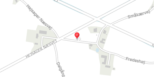 Trafikstøjkort på Fredeshøj 8, . , 6100 Haderslev