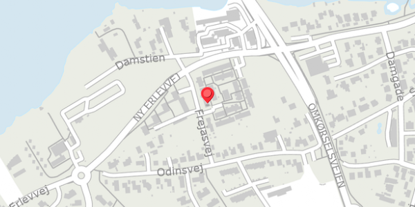 Trafikstøjkort på Frejas Have 1, 6100 Haderslev