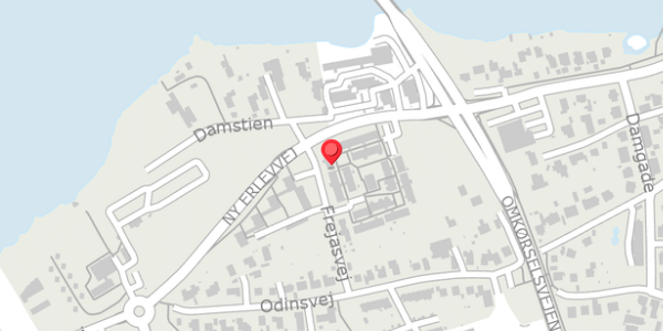 Trafikstøjkort på Frejas Have 9, 6100 Haderslev