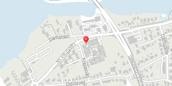Trafikstøjkort på Frejas Have 13, 6100 Haderslev